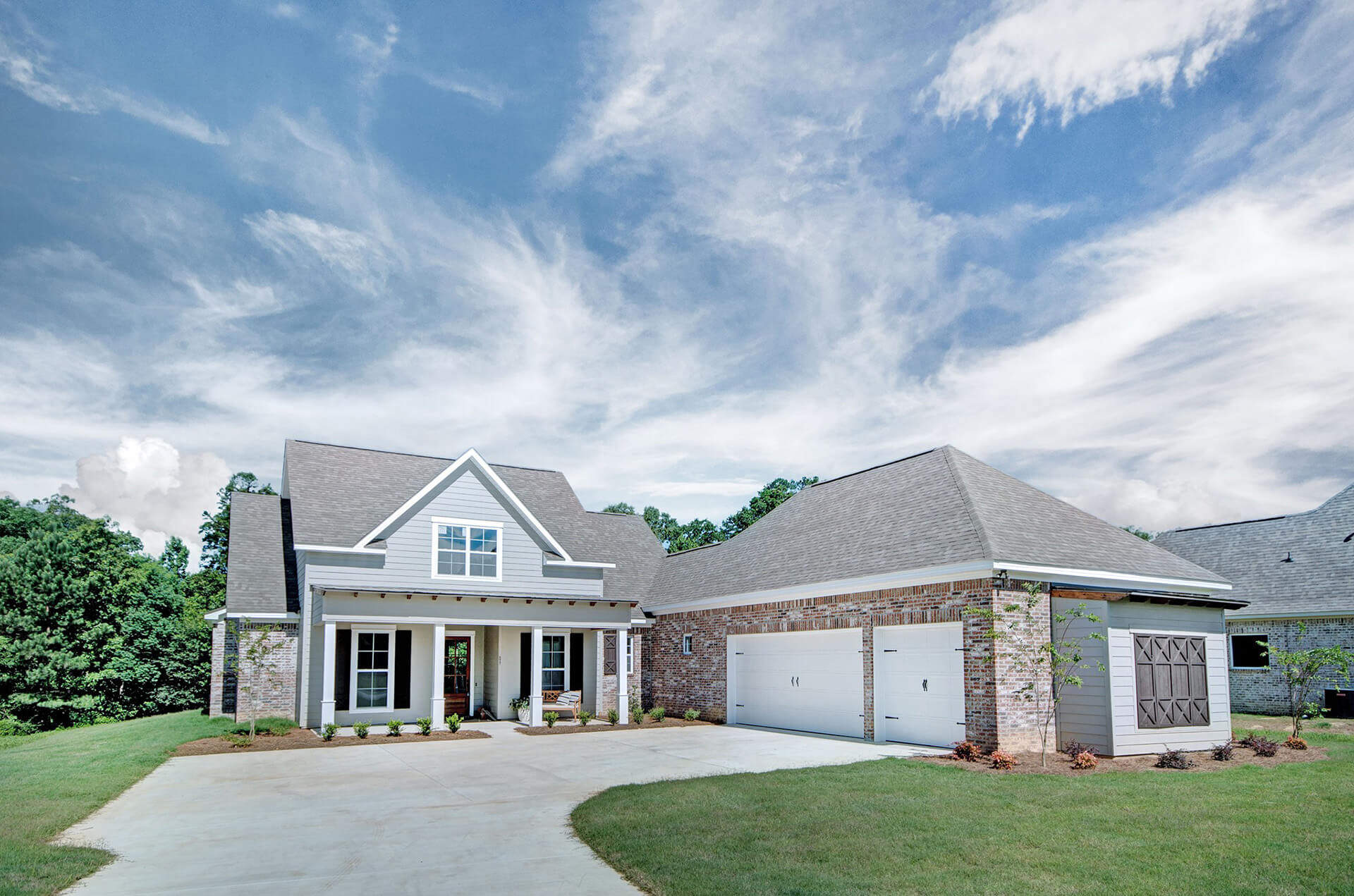 Gallery of homes built by Crown Homes, LLC in Brandon Mississippi.